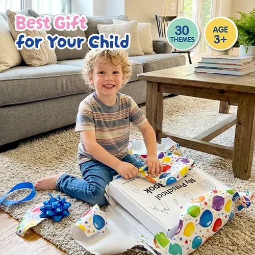 for Toddlers My Preschool Busy Book Learning Activities Education Workbook Preschool Busy Book Creative Gift