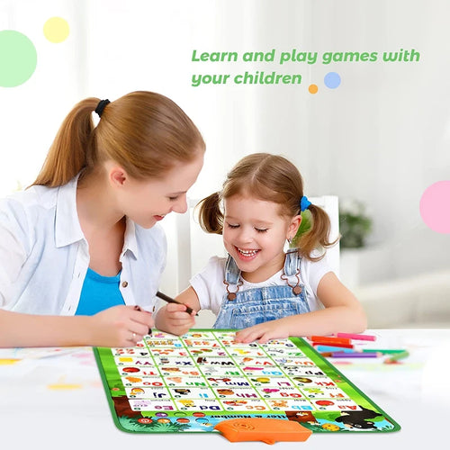 Interactive Alphabet Learning Wall Chart