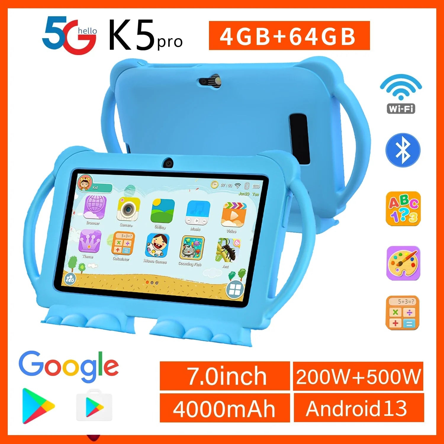 Fun Learning Kids Tablet